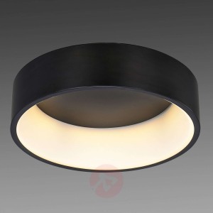 Lampa sufitowa LED Pure, Ø 60 cm czarna