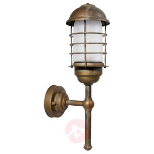 Zewnętrzna lampa ścienna CARLON prosta, odp.w.mor.