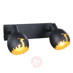 Lindby Agje lampa ścienna, 2-punktowa