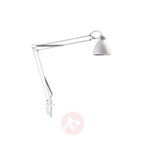 Lampa z klipsem L-1 E27 biała