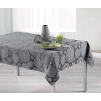Obrus Rose Des Vents Charcoal Grey 140x250 cm