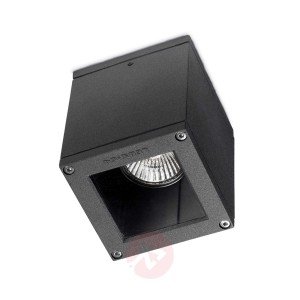 Mała lampa sufitowa zewnętrzna AFRODITA, antracyt