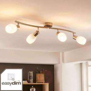 4-punktowa lampa sufitowa LED Arda, easydim