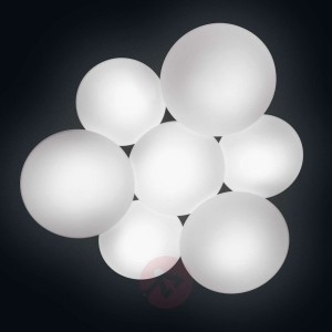 Siedmiopunktowa lampa sufitowa PUCK
