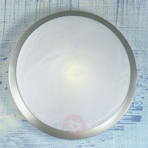 Piękna lampa sufitowa Corella chrom 32 cm