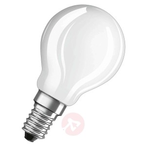 Żarówka kropla LED E14 4W, światło dzienne, 470 lm