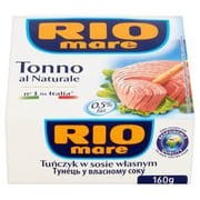 Rio Mare - tuńczyk w sosie własnym