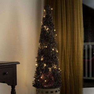 1-przewod. łańcuch z LED, kabel zielony, 20-pkt.