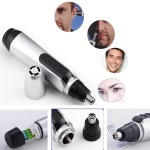 Maszynka do usuwania włosków z nosa - srebrna