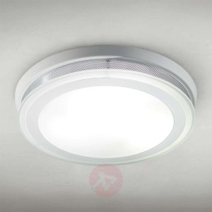 Okrągła lampa sufitowa RING 9115 37 cm biała