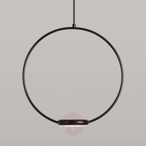 Lampa wisząca LED Odigiotto, czarna