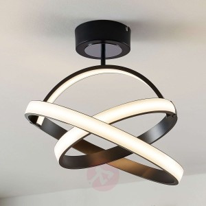 Lampa sufitowa LED Halima, ściemniana, pierścienie