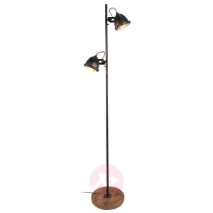 Lindby Shila reflektor lampa podłogowa, 2-punktowa