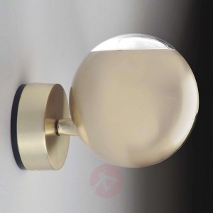 Kinkiet LED Bo-La z kulistym kloszem