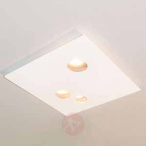 Lampa sufitowa LED Des.agn, okrągłe otwory