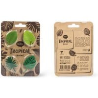 Zestaw 4 magnesów na lodówkę Tropical