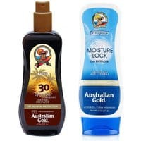 Australian Gold SPF 30 Spray Gel Bronzer 237ml + Australian Gold Moisture Lock 227g