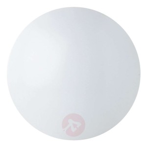 Renzo - okrągła lampa sufit LED IP44, uniwers biel