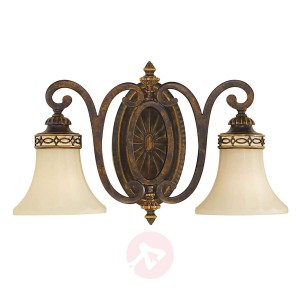 Lampa ścienna Drawing Room, 2-punktowa, szeroka