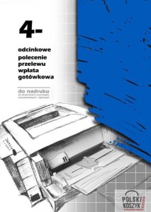 Michalczyk i Prokop 4-odcinkowe polecenie przelewu A4 teczka 100 kartek