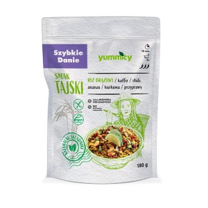 Yummity Szybkie Danie Bezglutenowe - Tajlandia 180 g