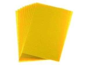 Gimar Filc A4 żółty 1 mm 10 arkuszy