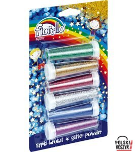 Fiorello Sypki brokat 6 kolorów x 6 g