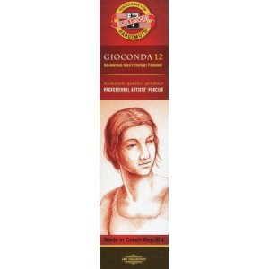 Koh i Noor Wegiel w drewnie Gioconda Charco 12 sztuk