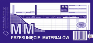Michalczyk i Prokop 355-8 Dowód mm przesunięcia materiałów