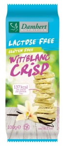 Damhert Czekolada biała z chrupkami ryżowymi b/laktozy i b/glutenu 100 g