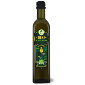 Dary Natury Olej Z Lnianki (Rydzowy) Virgin Bio 500 ml