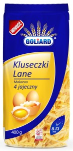 Goliard makaron kluseczki lane 400 g