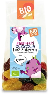 Biominki Galaretki Owocowe Bez Żelatyny BIO 100 g