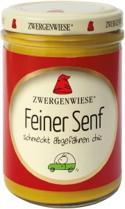 Zwergenwiese Musztarda Delikatesowa Bezglutenowa Bio 160 ml
