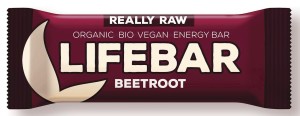Lifefood Baton Buraczany Raw Bezglutenowy Bio 47 g