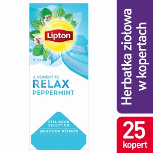 Lipton Classic Peppermint Herbata miętowa 25 kopert