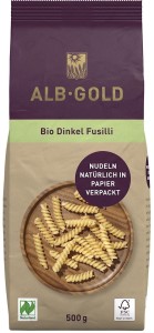 Alb-Gold Makaron Orkiszowy świderki BIO 500 g