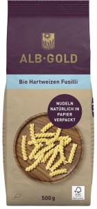 Alb-Gold Makaron Semolinowy świderki BIO 500 g