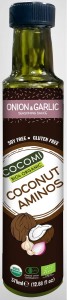Cocomi Sos kokosowy aminos z cebulą i czosnkiem bezglutenowy BIO 250 ml