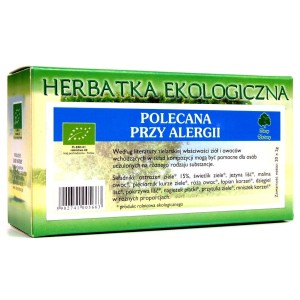 Dary Natury Herbatka polecana przy alergii BIO 20 x 2 g