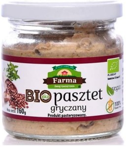 Farma Świętokrzyska Pasztet gryczany BIO 160 g
