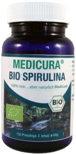 Medicura Spirulina W Plastrach (Glony) BIO 60 g (150 sztuk)