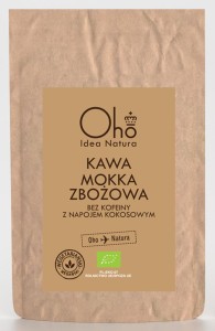 Idea Natura Kawa mokka zbożowa z napojem kokosowym bezglutenowa BIO 100 g
