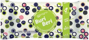 Papagrin Przekąska Jabłko Czarna Porzeczka Bezglutenowa Bio 10 g