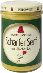Zwergenwiese Musztarda ostra BIO 160 ml