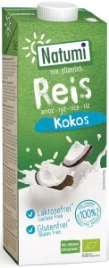 Natumi napój ryżowo-kokosowy BIO 1 l