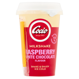 Cocio Mleczny napój o smaku maliny i białej czekolady 180 ml
