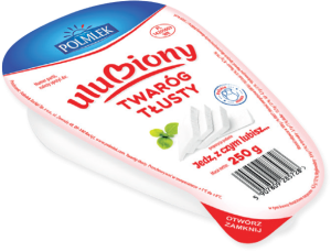 Polmlek Twaróg Ulubiony klinek tłusty 250 g