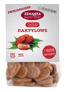 Zemanka Ciasteczka Daktylowe Bezglutenowe Bio 100 g