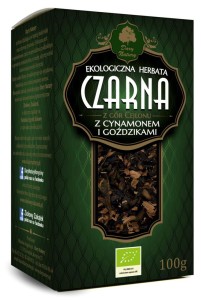 Dary Natury Herbata czarna z cynamonem i goździkami BIO 100 g